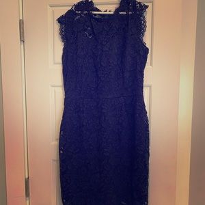 Lace navy Dress
